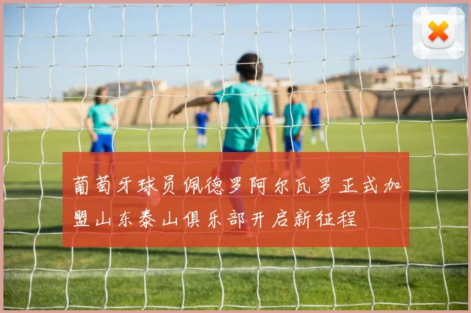 葡萄牙球员佩德罗阿尔瓦罗正式加盟山东泰山俱乐部开启新征程